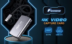 Watch How to use Foxnovo 4K video capture card on Amazon Live