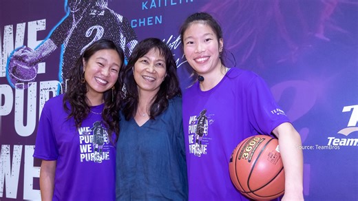 WNBA player Kaitlyn Chen hopes to influence young Taiwanese players