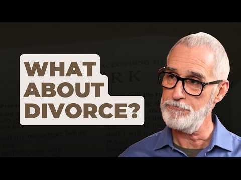 What Does Jesus Teach About Divorce? || Mark 10:1-12
