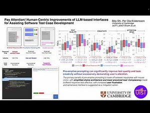 Pay Attention! Human-Centric Improvements of LLM-based Interfaces for Assisting Software Test Cas...