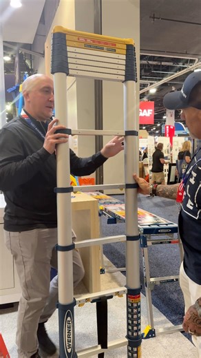 230K views · 1.6K reactions | New innovations in ladders! Telescoping ladders are cool. #cooltools #tools #innovation #safety #painters #laddersafety #toolsofthetrade | The Idaho Painter | Facebook
