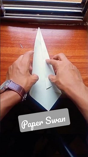 how to make Origami Paper Swan