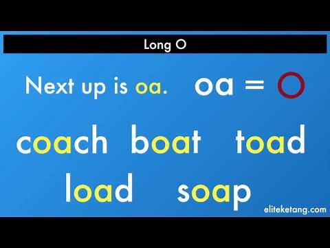 Phonics: Long O