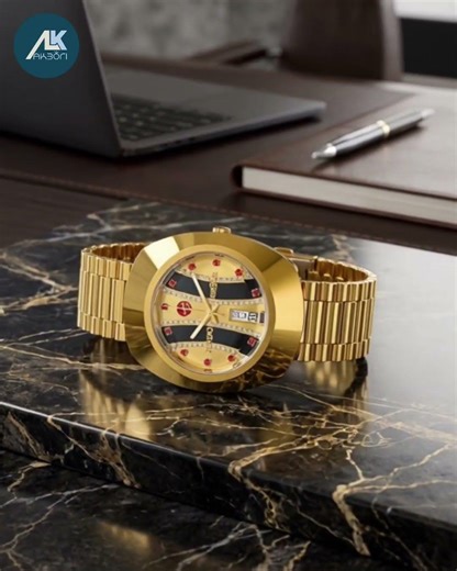 Luxury Gold Men’s Watch⌚ – Day-Date Display, Waterproof, Premium Gift Box. Imported from China 🇨🇳