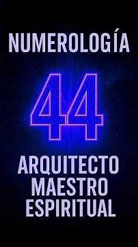 ✨ MASTER NUMBER 44: Numerology | Spiritual Meaning