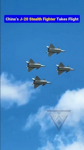 China’s J-20 Stealth Fighter Takes Flight at Changchun