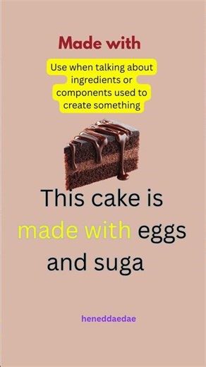 You’ve been using “made of” wrong! 😲 Learn the difference now!