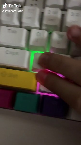 Mechanical Keyboard RGB Lighting Showcase