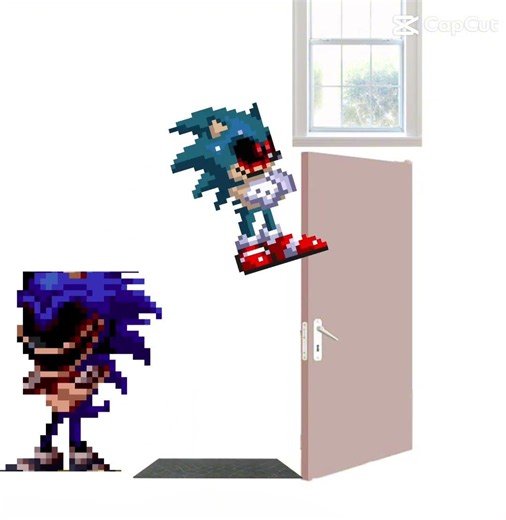 Knock knock Sonic.exe meme ep 7 S3￼