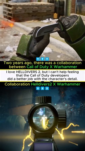 Callab helldivers2 x warhammer x call of duty #helldivers2 #warhammer #callofduty #gaming