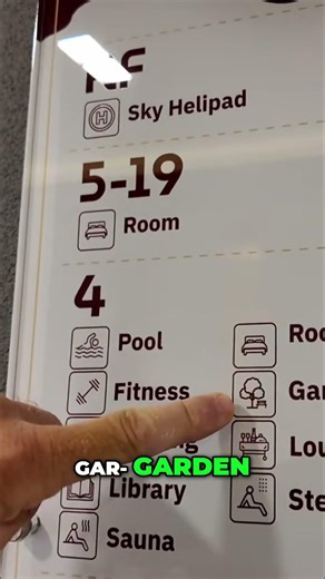 Wheelchair-Friendly Building: Pool, Gym, & Heli-pad! #shorts