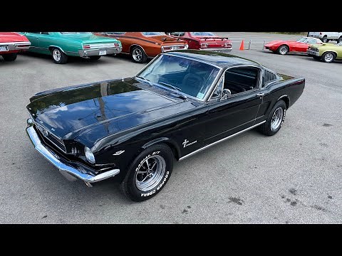 Test Drive 1966 Mustang 2+2 Fastback SOLD $39,900 Maple Motors #1856