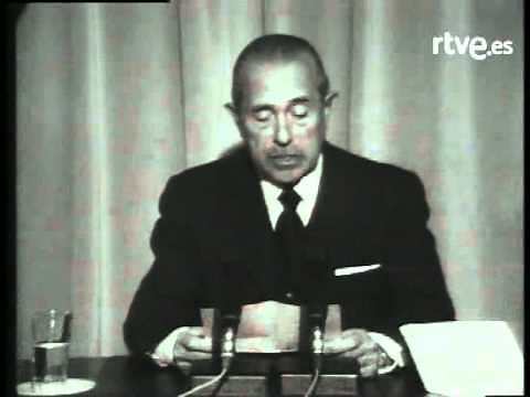 Arias Navarro, Franco ha muerto