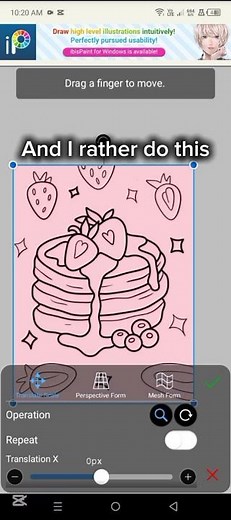 The tutorial in Ibis Paint x! #ibispaintx#tutorial