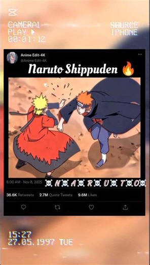 🔥 Naruto Sage Mode vs Pain 😱 | Legendary Fight | 4K Anime Edit #NarutoShippuden