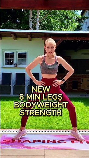 8 min Legs Bodyweight Strength