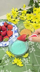 Strawberry Blue Chocolate Golden Pearls | Cooking with Fabian