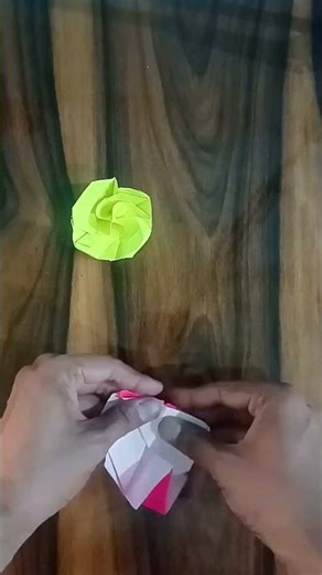 How to fold a small rose out of paper? you will be amazed #viral