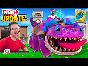 Nick Eh 30 reacts to Tilted Towers and Klombos in Chapter 3!