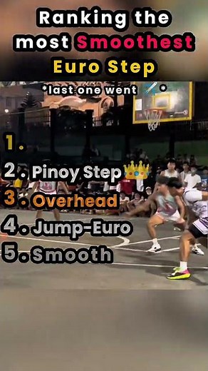 Top 5 Smoothest Euro Steps in Basketball 🪄 | Effortless Buckets!