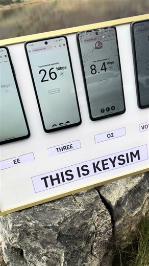 Llyn Owen Snowdonia mobile network speed test Vodafone O2 EE & Three