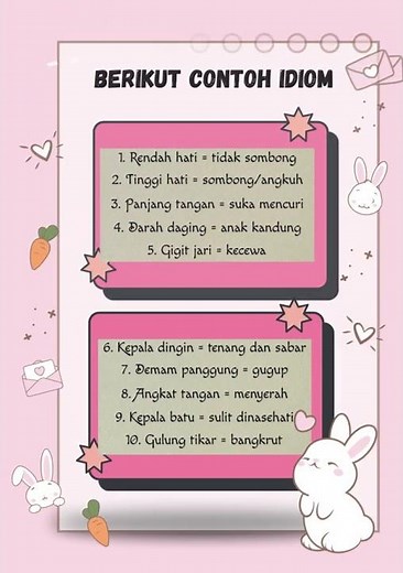 IDIOM pembelajaran bahasa Indonesia kelas 5 SD Kurikulum Merdeka