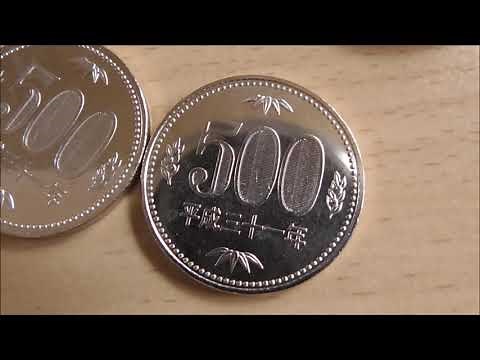 【平成最後】平成３１年の５００円硬貨５０枚包装ロール（新貨ロール） Japanese 500yen Coin（Heisei 31nen）