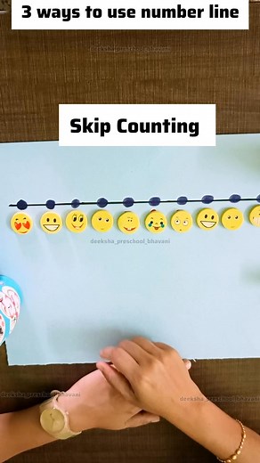 3 ways to teach number line to the kindergarteners 🫰 if it is useful, share with your loved ones 😉 and follow for More 📌 save for later ✅ #kindergarten #kids #kidsactivities #maths #numberline #teaching #Activity #fypシ゚viralシ2024fyp #reelstrending #viralreelsシ #PreschoolActivities #teachersoffacebook #shortsvideos | Deeksha Preschool