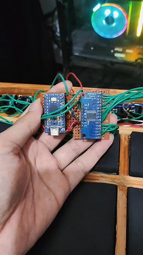 Bonard Alfin Project on Instagram: "Arduino Pro Micro dan Multiplexer CD74HC4067 untuk membuat Multipad Midi Drum Controller sendiri #arduino #arduinoproject #midicontroller #drum"