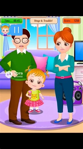 baby hazel sing a bad word song and gets grounded new version
