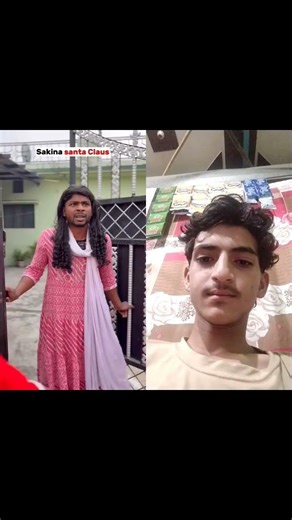 Sakina santa clous 🤣🤣 #comedy #viral #funny #sakina