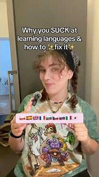 Why you're bad at language learning & how to fix it! #multilingual #languagelearning