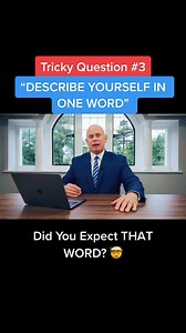 70K views · 1.3K reactions | DESCRIBE YOURSELF IN ONE WORD Job Interview Question and Example Answer #jobinterviewtips #interviewquestions #interviewtips #jobinterview #436 | Career Vidz | Facebook