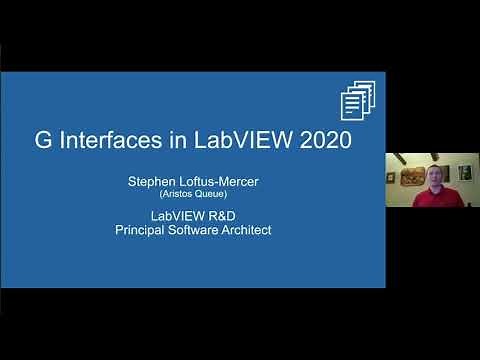 Introduction to G Interfaces in LabVIEW 2020