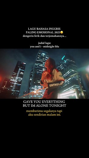 Lagu You and I - Midnight Blu: Emosi dalam Setiap Lirik