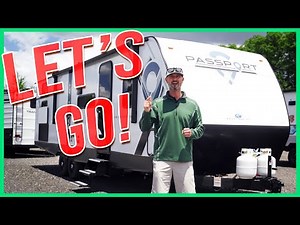 Let's GO! 2024 Keystone RV Passport 284QB Travel Trailer Tour | Beckley's RVs