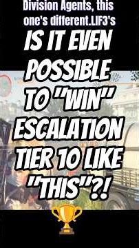 Impossible Tier 10 Run Had NO Prototype Gear/Weapons & Expertise 5😱 #thedivision #division2 #ubisoft