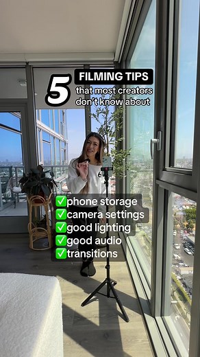 Secret Filming Tips to Level Up Your Content | Phone Storage, Lighting, Audio, and More