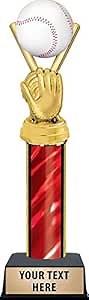 Baseball Display Case, Wood Display Rack for Bat, Trophy, and Medal, Wall Mount Baseball Holder for Collectibles and Memorabilia