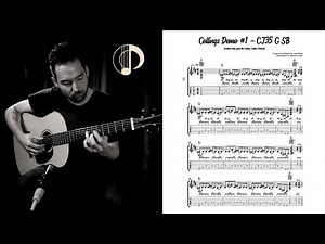 Carl Miner - Collings Demo #1 (CJ35 G SB) - Guitar Transcription