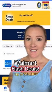 39 reactions · 99 comments | Walmart FLASH DEALS up to 72% OFF! Summer Products! Comment “Walmart” for all the links! #walmartdeals #savebig #couponcommunity #dealhunter #savingmoney #walmartearlyblackfridaydeals #earlyblackfridaydeals #walmartblackfridaydeals #walmartblackfriday #moneytips #dealsoftheday #dealseeker #deals #walmartweek #walmartbestdeals #couponer #walmartsavings | Bree the Coupon Queen | Facebook