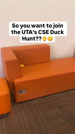 Quack, quack, Mavericks! 🦆 Get ready for the CSE Duck Hunt in the ERB — a scavenger hunt full of surprises! 📅 When: Starting at 12pm on October 6th till October 10th 📍 Where: Around ERB Here’s how to play: 1️⃣ Hunt for 🦆 ducks hiding somewhere around the ERB. 2️⃣ Snap a pic when you find one. 3️⃣ Tag CSE Department on Instagram or Facebook. Post = reward 🎁 — free swag is yours! Check all the details & sign up here: https://tinyurl.com/ebvaee88 #UTACSE #DuckHunt | Computer Science and Engine