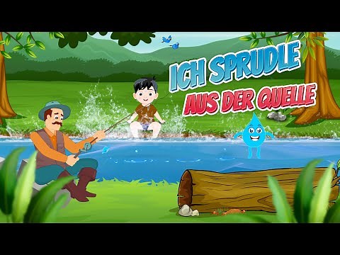 Ich sprudle aus der Quelle - Kinderlied mit der Moldau-Melodie von Smetana - SING SONG Lieder
