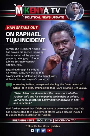 Havi Speaks Out on Kenya Politics