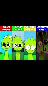 Anti-Shifted Phase 4 Remix –Phase 1 x Retake x Pyramixed! #sprunki #incredibox #sprunkimod #shorts