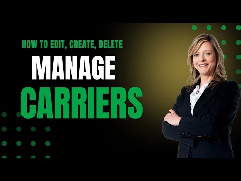 How to Create, View, Edit, and Delete Carriers in MakeMyLoad TMS