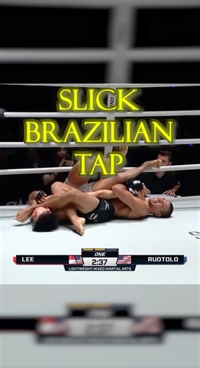 Tye Ruotolo Forces a Brazilian Tap 😮‍💨 | ONE #MMA #BJJ