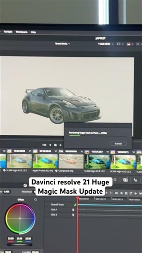 New Magic Mask Update in Davinci Resolve 21