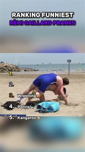 Ranking The Funniest Rémi Gaillard Pranks😂 pt. 4