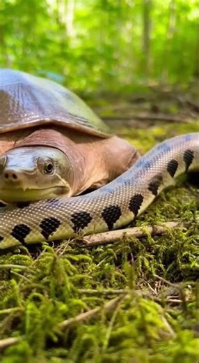 ความน่ารักของสัตว์ #snake #เต่า #mindsetminute #animals #nature